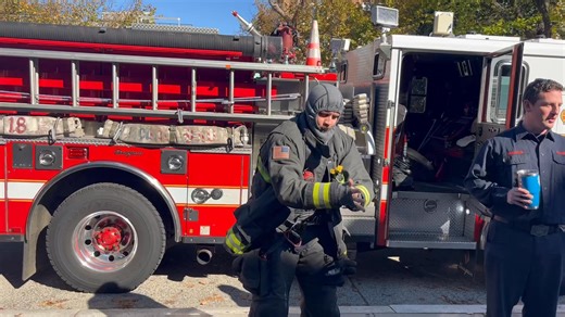 14K views · 351 reactions | DC’s Bravest Engine 18 from the Barracks Row firehouse paid a visit to the Center City Public Charter School. The students watched a firefighter put on his gear while learning the importance of calling 911 in an emergency. Every day is a community day. | DC Fire And EMS | Facebook