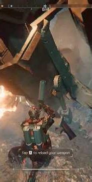 breaking some bot legs #helldivers2 #helldivers2game #helldivers