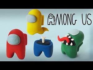 🔴DIY How to Make AMONG US CHARACTERS Compilation - Easy Polymer Clay and Fondant Cakes Tutorial