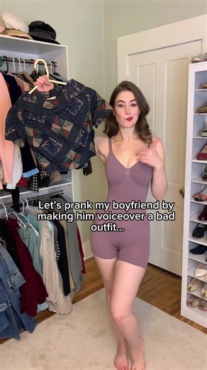 Will he notice…? 🤣 #bfdoesmyvoiceover #vintagefashion #grwm | vintage fashion