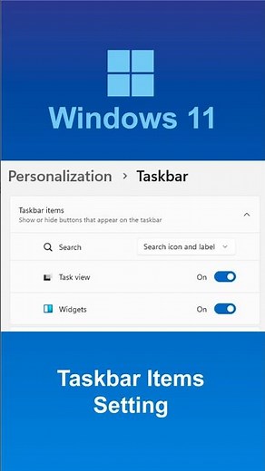 How to Customize Taskbar Items in Windows 11 | Taskbar Items | bicitro.com