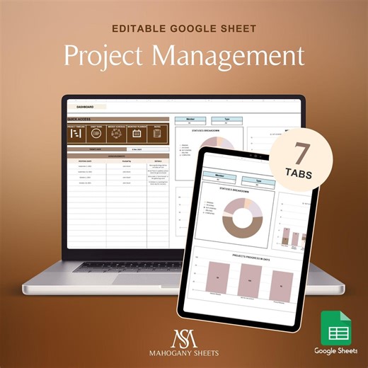 Project Management Spreadsheet Google Sheets Light Mode Task Tracker Kanban Board Timeline Dashboard Weekly Monthly Planner Workflow - Etsy