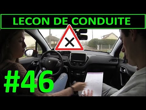 Leçon de conduite #46 - Intersections #1 - Comment voir toutes les intersections