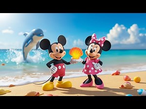 Mickey & Minnie’s Sea View Adventure 🌊 | A Magical Beach Day with Friends | Episode 1