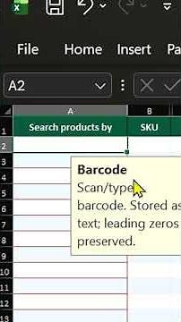 Free Excel Template for Inventory Counting