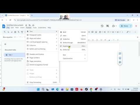 How To Write Fractions On Google Docs