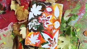 1.2M views · 832 reactions | Autumn Leaf Art: https://www.artycraftykids.com/art/autumn-leaf-painting/ | Arty Crafty Kids | Facebook
