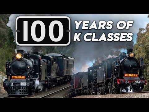 K Class Locomotives Up the Straight! (Steamrail's Triple K Classes to Ballarat) | K183, K100, T395