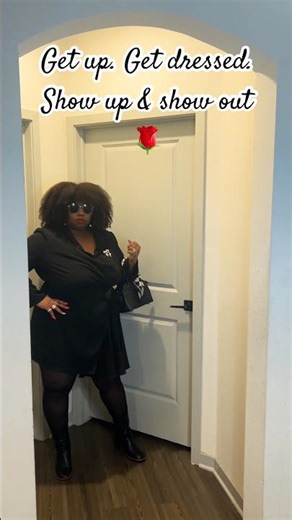 Plus Size Corporate OOTD. Black Dress & Boots. Coach Empire 21 Carryall. Quiet Luxury Style.🌹