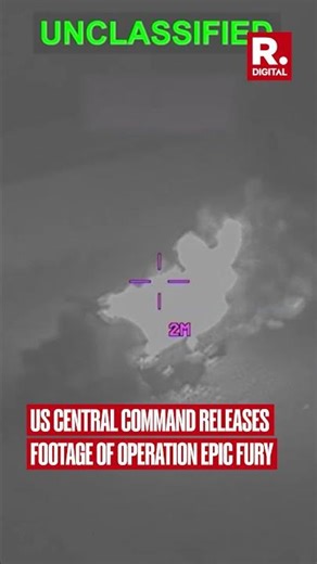 US Central Command Releases Footage of Operation Epic Fury