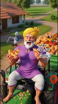 Greedy Farmer, Pigeon & Parrot | Sad Moral Story That Will Make You Cry 😢 #shortsfeed #shortstory