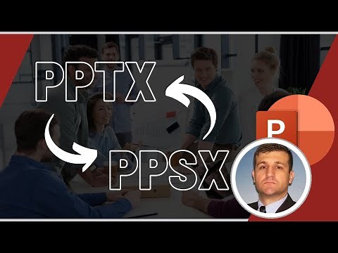 Extensões PPTX e PPSX no Powerpoint