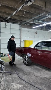 After a small run in, Dave’s ‘66 GTO is back in for some small repair work. Not everything we do is a full build, so if you’re in need of a smaller job getting taken care of as well, let us know! #hotrodshop #classiccars #bodyshop | Pot O'Gold Kustoms