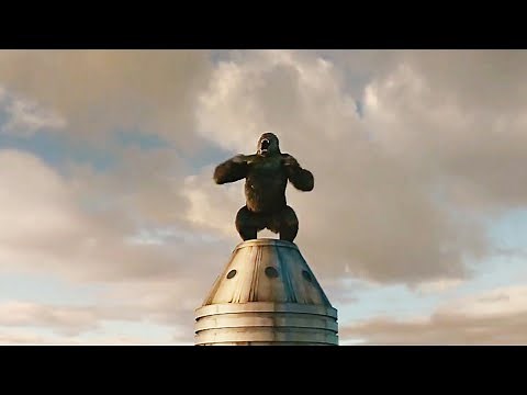 Kong vs. The Airplanes Scene - King Kong (2005) Movie Clip HD