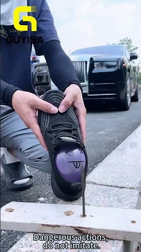 Brutal Test!Budget Stylish Safety Shoes Protect Your Feet#safetyshoes #workshoes #guyisa#safetyboots