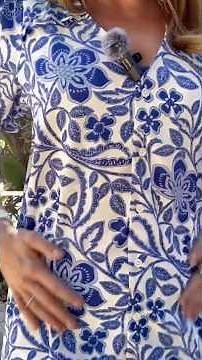 PRETTYGARDEN Womens Boho Tops Summer 2026 V Neck Puff Sleeve Casual Button Down Ruffle Floral Blouse