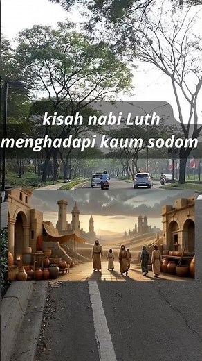 kisah nabi Luth menghadapi kaum sodom - the story of the prophet Lut #shortvideo