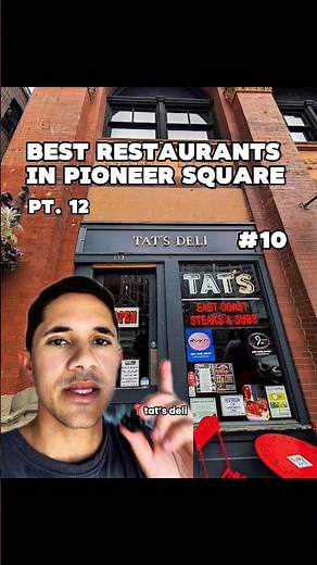 Best Restaurants in Pioneer Square, Seattle | Hot Takes Pt. 12 🏛️