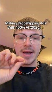 How To Make Ads With Ai In Seconds (2026) #shopify #dropshipping #ai #aibusiness