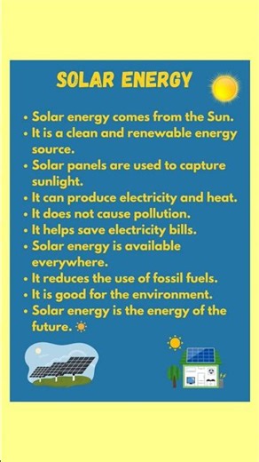 ☀️ Solar Energy – Power of the Future 🌞 #shortsfeed #trending #viral #shorts