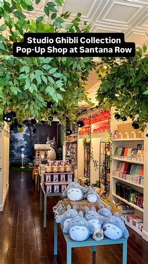 Studio Ghibli Collection Pop-Up Shop at @santanarow is now open until February 8! 🍃✨ 🛍️ Receive exclusive tote bag tote bag with purchase of $35 or more on official merch while supplies last! 📍Address: 377 Santana Row 1105 San Jose, CA 95128 🕛 Hours: 11am - 8pm (Mon - Thu) 11am - 9pm (Fri - Sat) 11am - 7pm (Sun) #studioghibli #ghibli #santanarow #sanjose #kinokuniya | Kinokuniya USA