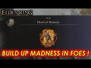 Elden Ring - Howl of Shabriri (Build Up Madness in Foes) Frenzy Flaming Tower Location Guide شرح