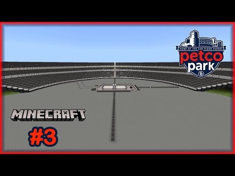 Minecraft Masterclass | Petco Park Building the Tier 2 Expansion! | Episode 3