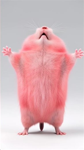 Cute Pink Hamster Animation 🐹💖 | 3D Pixar Style Short Film #shorts #hamster #hamsters