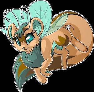 Neopets Painted Xweetok