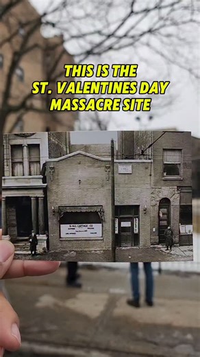 The St.Valentines Day Massacre Site. #AlCapone #gangster #ChicagoOutfit #Mafia #Chicago | AJTrueCrime