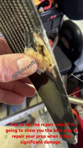 Broken prop?? Tune in shortly for an easy how too on repairing major prop damage.