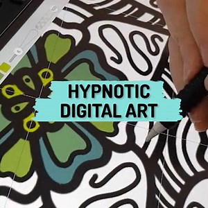 25K views · 172 reactions | These digital designs are so hypnotic and mesmerising to watch!  Beetle Back Designs | Ultimate | Facebook