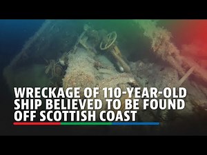 Wreckage of 110-year-old ship believed to be found off Scottish coast | ABS-CBN News