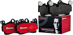 Brembo P85072N Premium Ceramic Front Disc Brake Pad Set AUDI/SEAT/SKODA/VW/VW (FAW)/ZHONGHUA (BRILLIANCE) OE# 1K0698151G