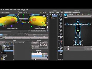 Introduction to MotionBuilder 2012 Tutorial - Transforming objects in MotionBuilder