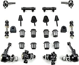 Front End Suspension Rebuild Kit Compatible with Ford Thunderbird OEM Spec Replacements (24 Piece Kit)