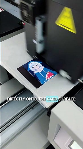 Custom Touch 'n Go card using UV printing technology.