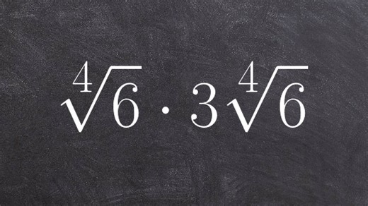 Simplifying the multiplication of two radicals