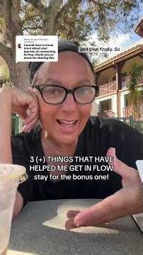 3 WAYS TO GET INTO FLOW plus bonus tip! #feminine #feminineenergy #flowstate