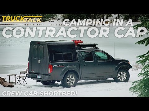 Using an aluminum contractor cap as a camper: Every detail about my experience • TruckTalk Ep. 05