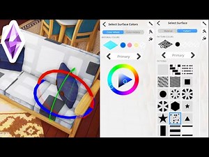 NEW SIMS PROJECT RENE *EARLY FOOTAGE* COLOR WHEEL, CUSTOMIZE and MORE!