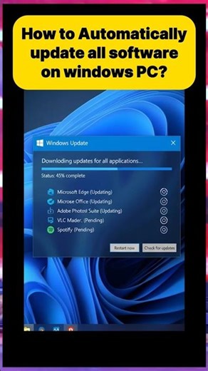 How to Automaticallu Update all Windows Softwares on Your PC #windows11 #softwareupdate #windowstips