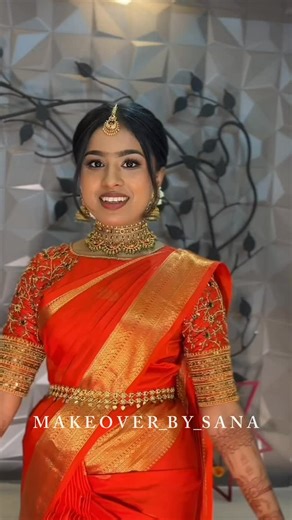 Sana Ajmal on Instagram: "Bride @alshifashihab Saree draping @draping_dua Mua @makeover_by_sana___ Marriage Saree @ar_handlooms_kuthampully @ar_handlooms_kuthampully_ Blouse @_alshifa_designs_ @alshifashihab Ornaments @brides_maid_jewellery_rentals Makeup @makeover_by_sana___ Draping @draping_dua Mehandhi @mehndi____soul"