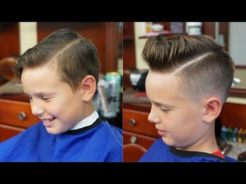 Kid's Bald Fade with Hard Part Tutorial