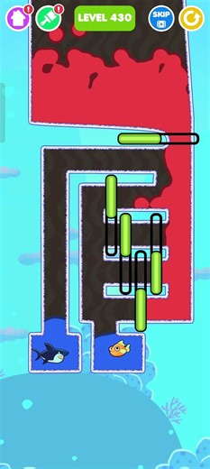 Save The Fish All 430 Level Android,ios Gameplay New Update #shorts #savethefish