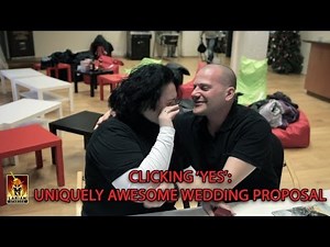 Clicking 'Yes': Amazing marriage proposal via videogame