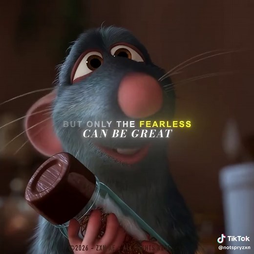 Chasing Impossible Dreams in Ratatouille