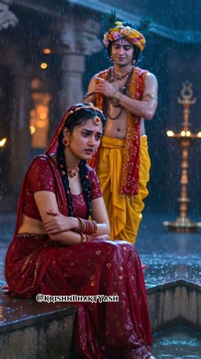 कृष्ण राधा की ओर खिंचे क्यों चले आते थे ❓🤔 #radhakrishna #motivation #radharani #shorts