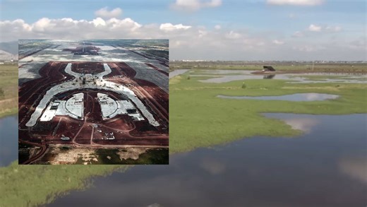 ¿Cómo luce el lago de Texcoco donde iba a ser construido el NAIM?
