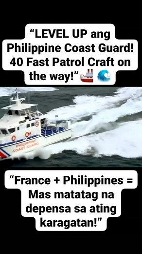 180K views · 2.9K reactions | “LEVEL UP ang Philippine Coast Guard! 40 Fast Patrol Craft na bibilhin!” #PhilippineCoastGuard #MaritimeSecurity #PhilippinesFranceDeal #FastPatrolCraft #ModernizationPH #ProtectWestPhilippineSea #PCGModernization #BalitangPilipinas #DefenseUpdatePH #TagalogNews | JPH DEF VLOG | Facebook